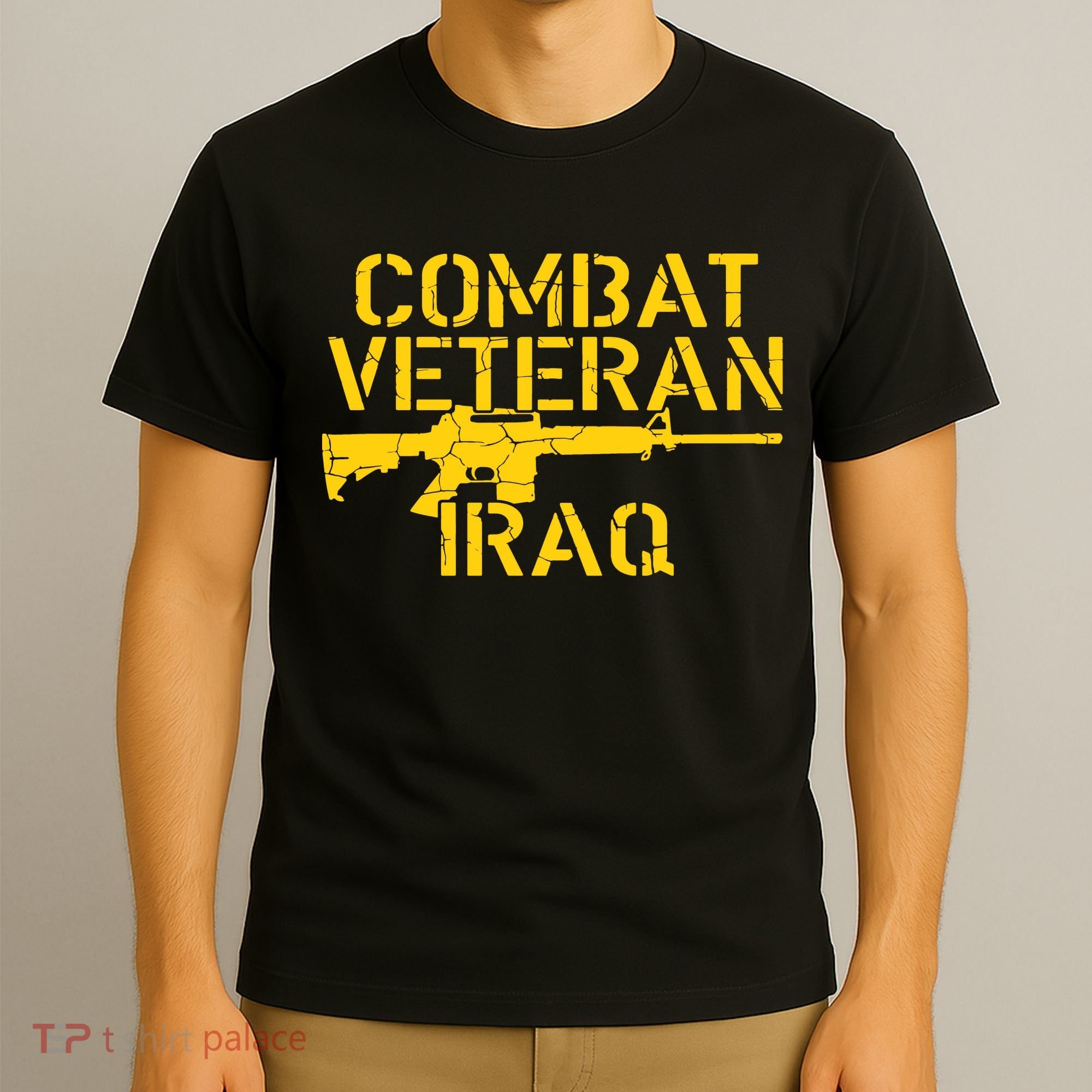 Iraq Combat Veteran Proud T-Shirt