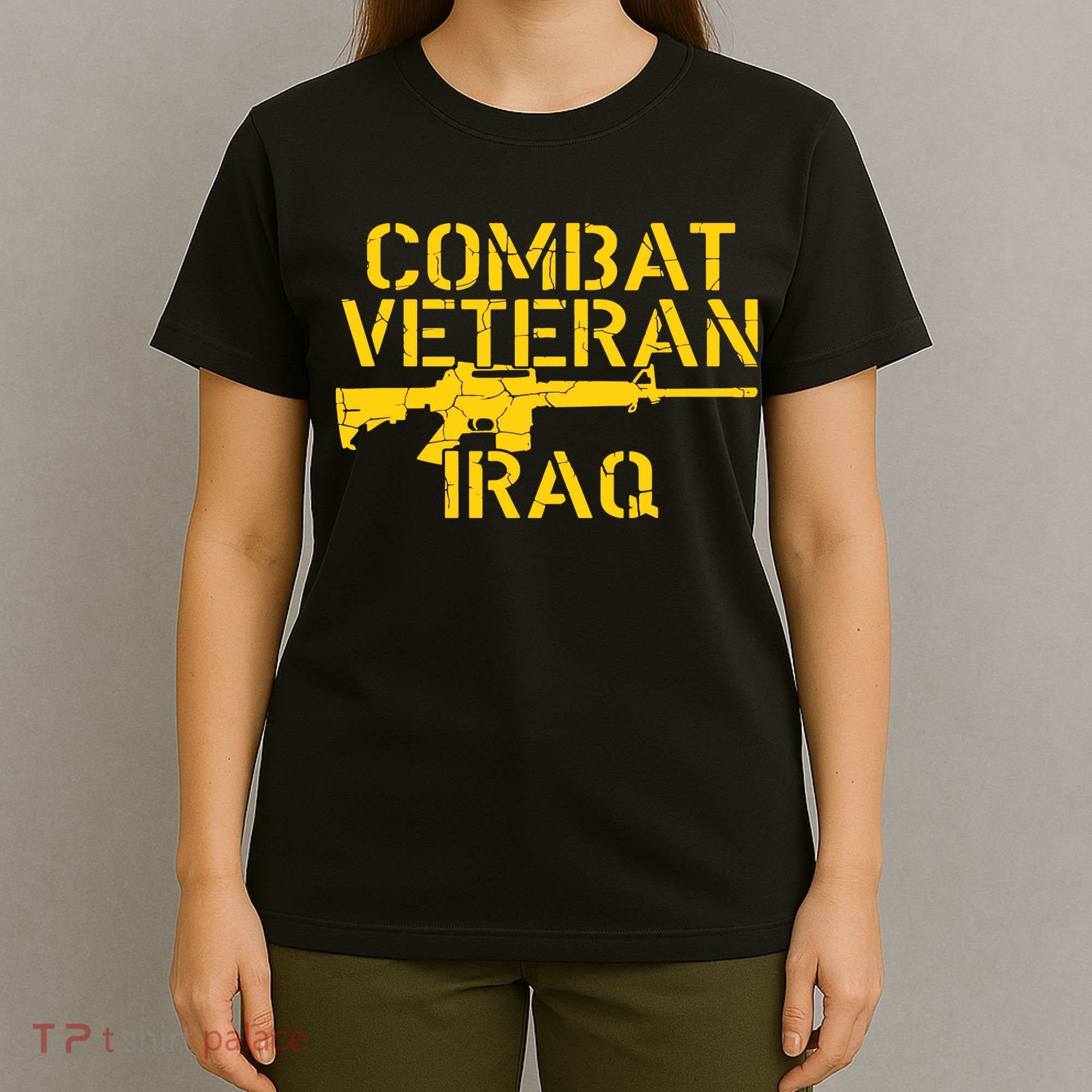Iraq Combat Veteran Proud T-Shirt