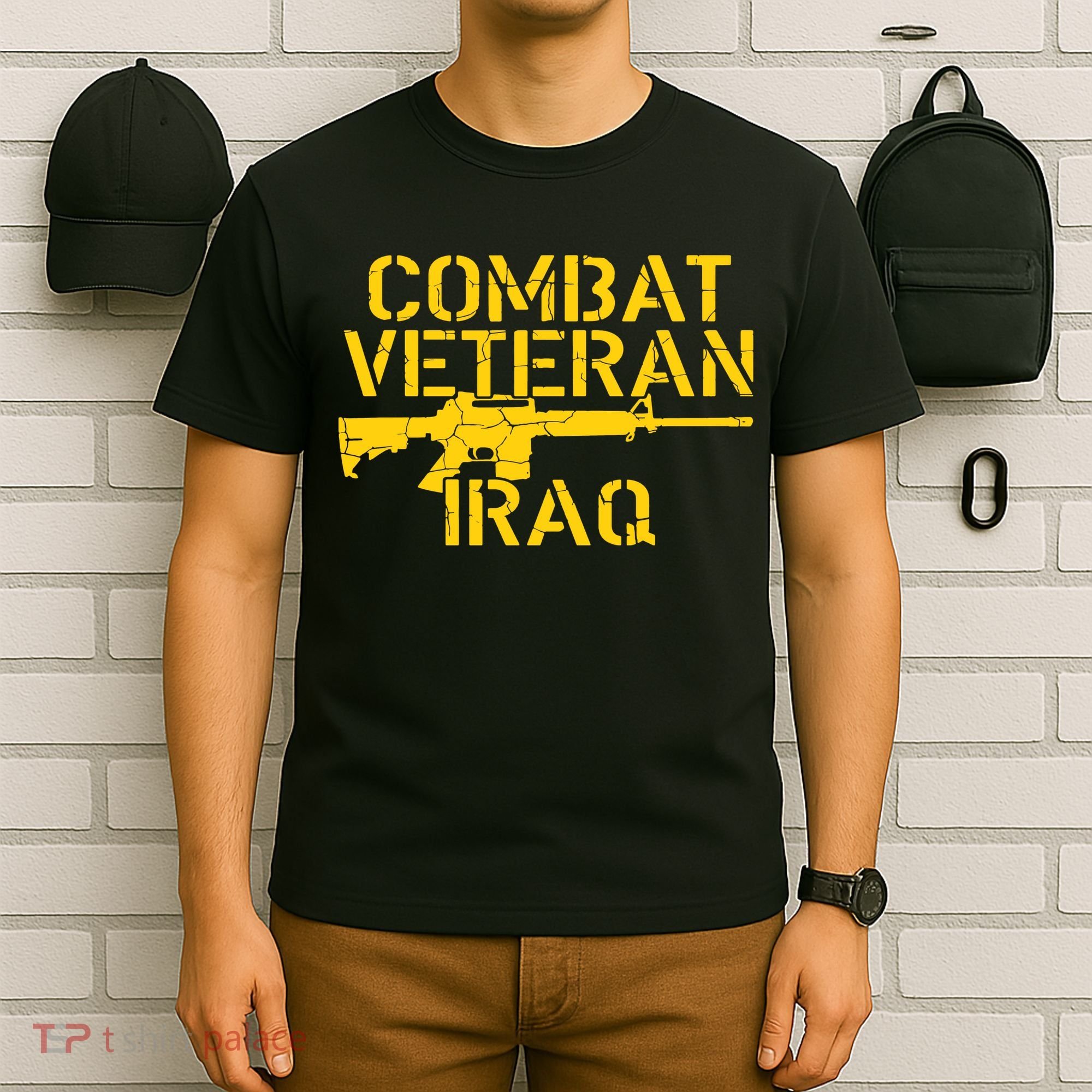 Iraq Combat Veteran Proud T-Shirt