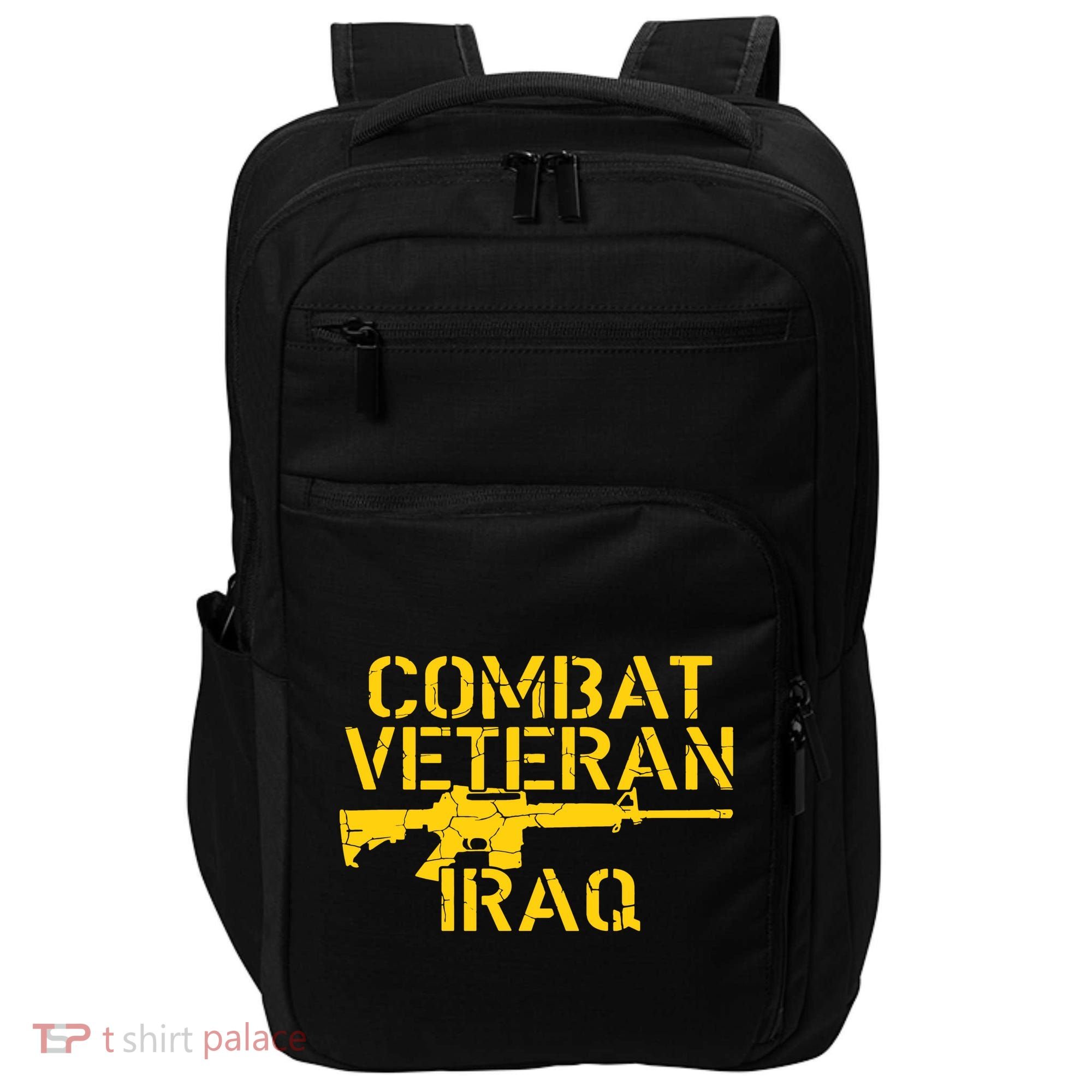 Iraq Combat Veteran Proud Impact Tech Backpack