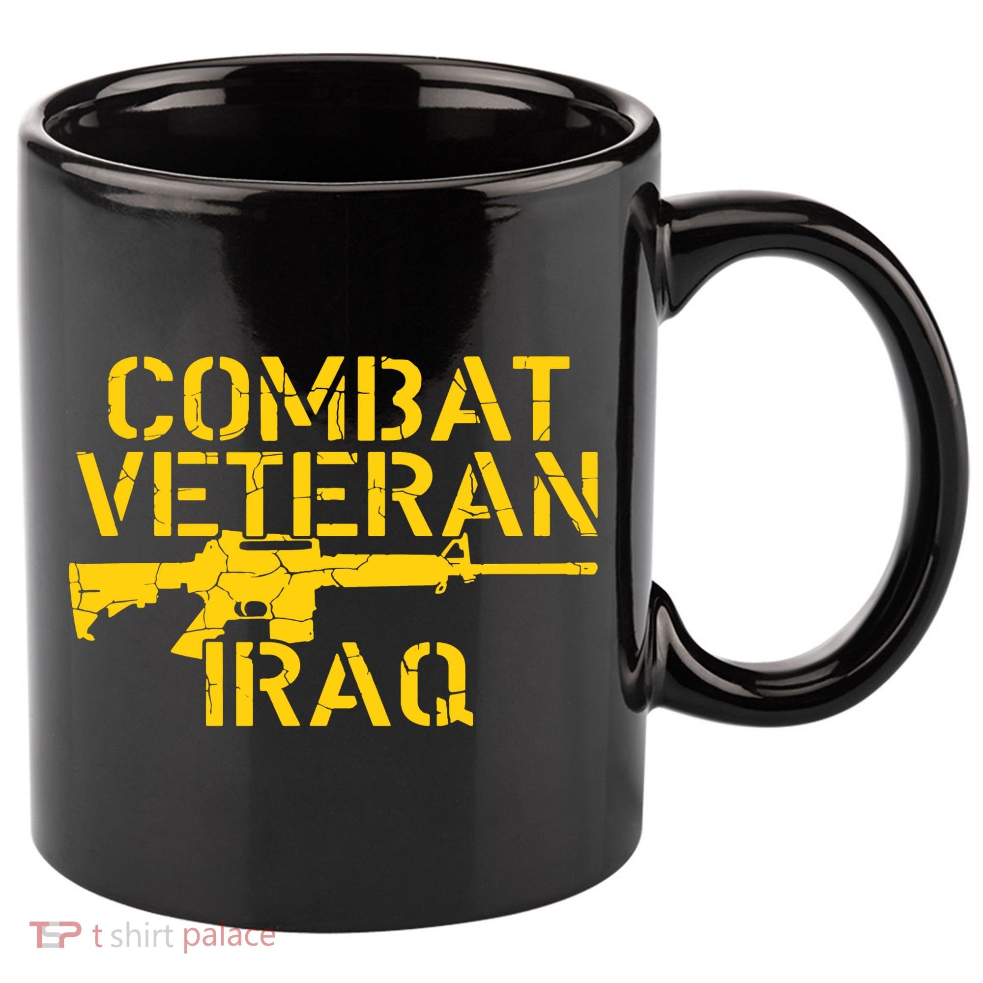 Iraq Combat Veteran Proud 11oz C Handle Ceramic Mug
