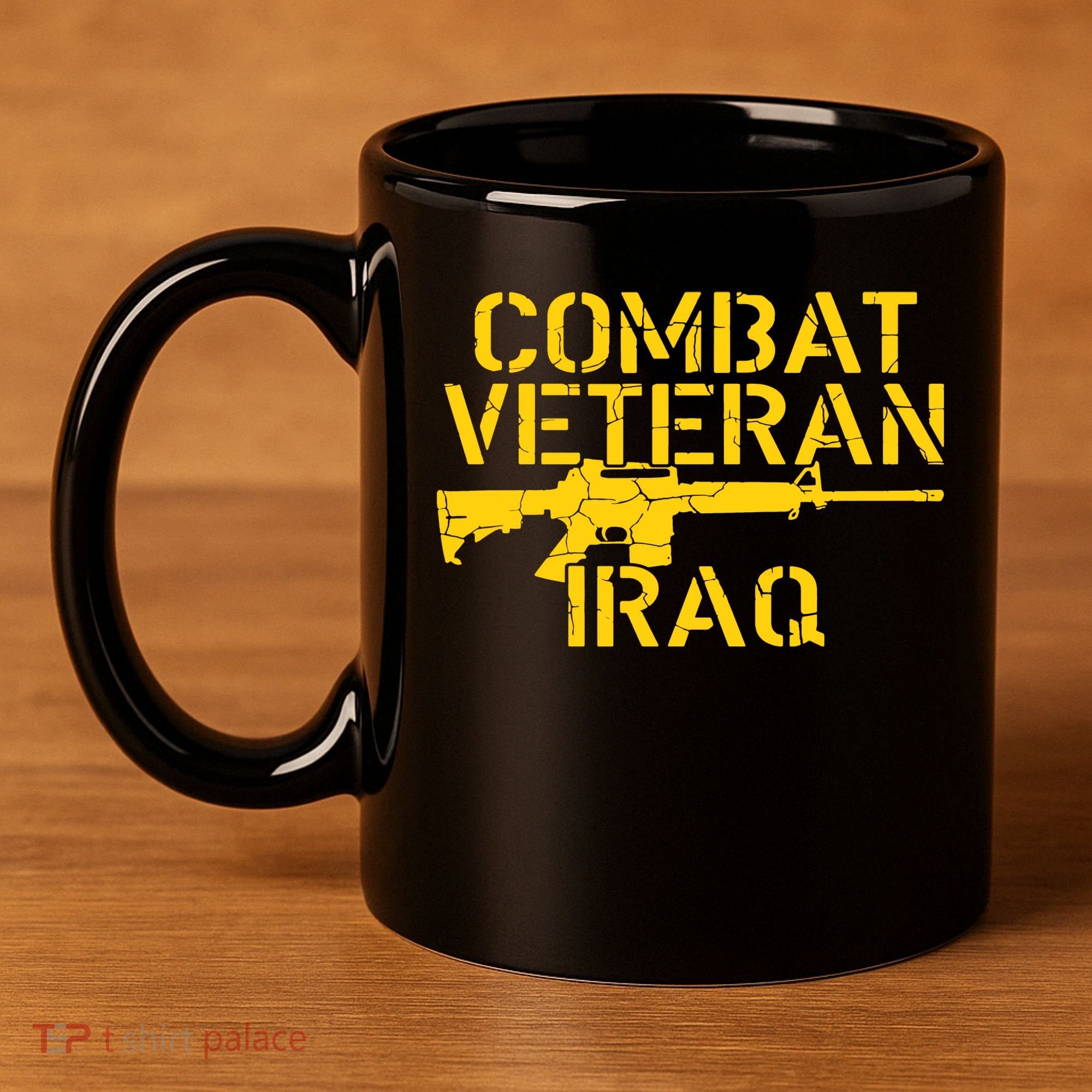 Iraq Combat Veteran Proud 11oz C Handle Ceramic Mug