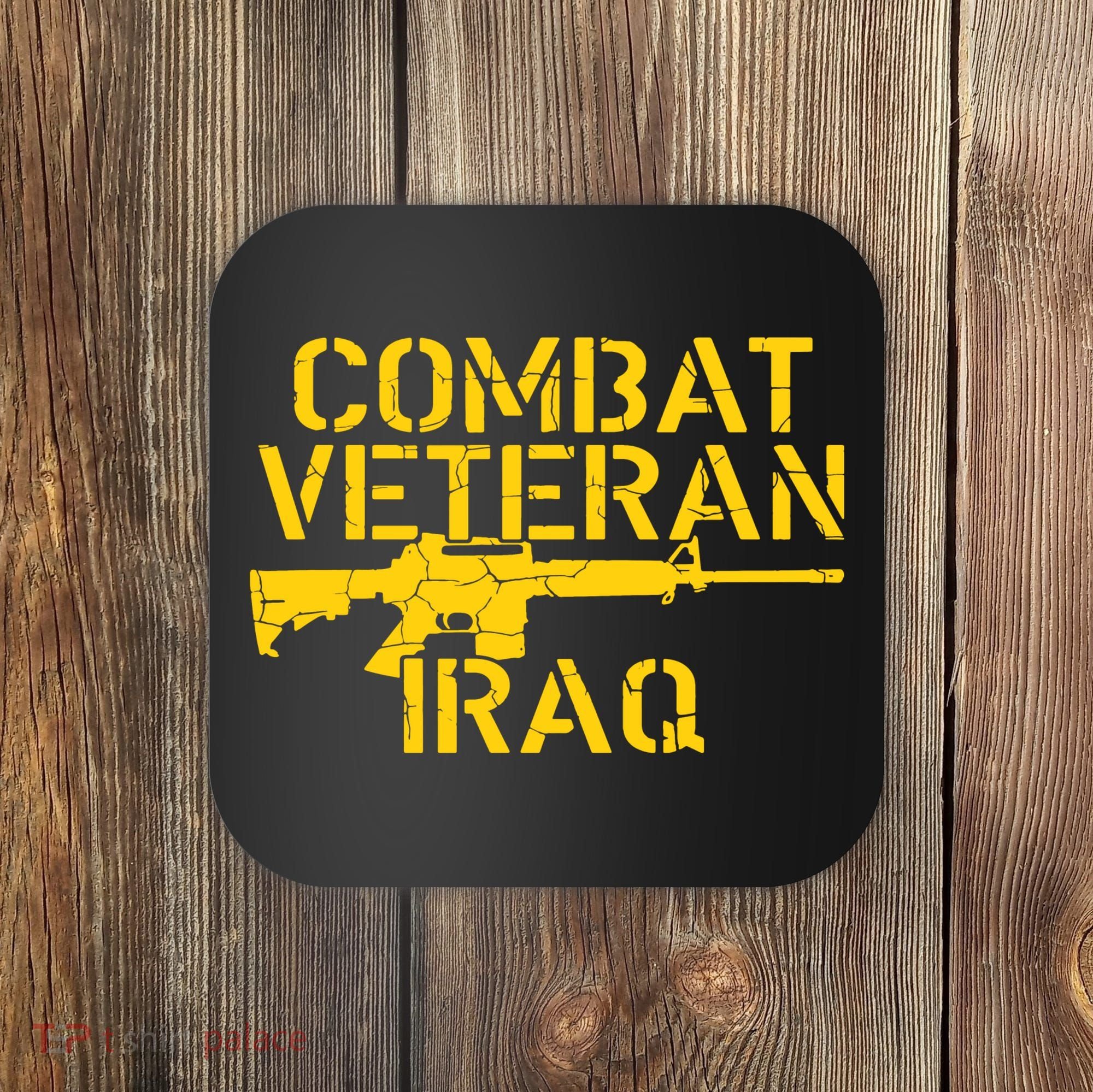 Iraq Combat Veteran Proud Coaster