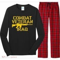 Iraq Combat Veteran Proud Long Sleeve Pajama Set thumb 0