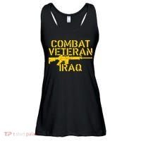 Iraq Combat Veteran Proud Ladies Essential Flowy Tank thumb 0