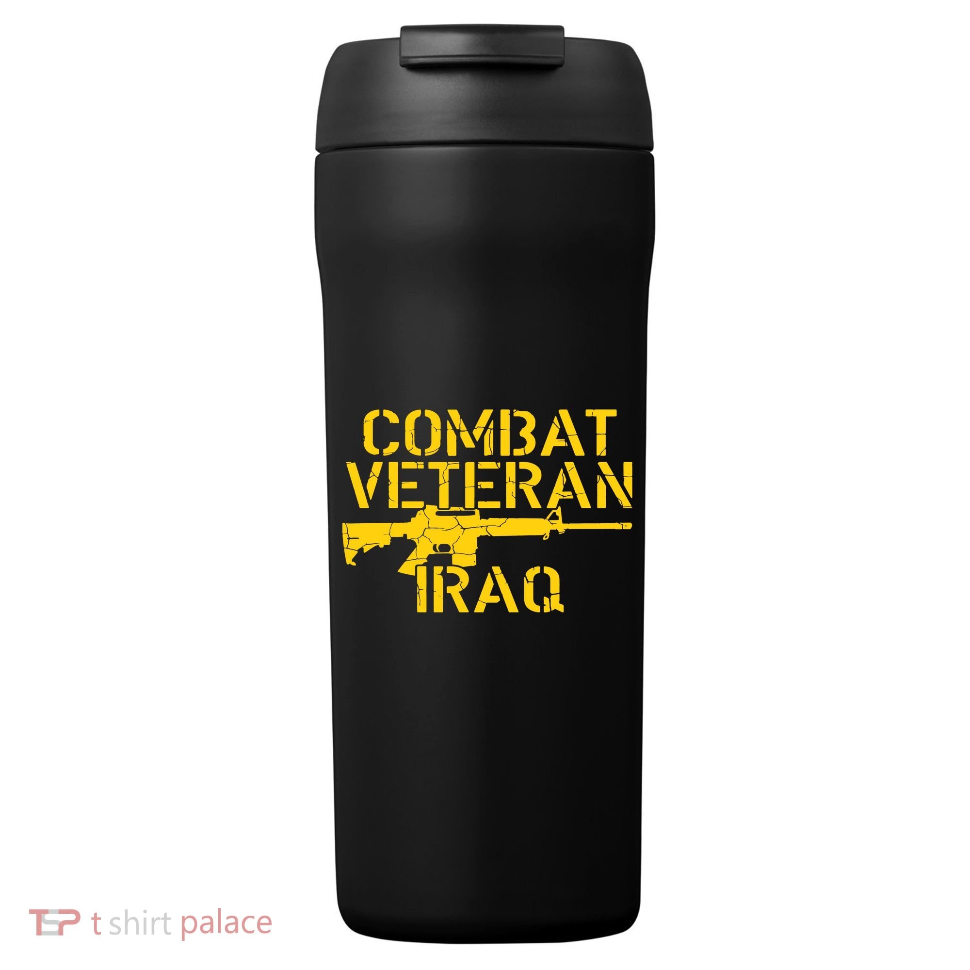 Iraq Combat Veteran Proud 24oz Duet Stainless Steel Tumbler