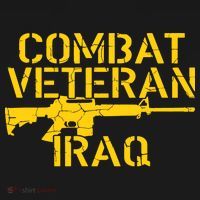 Iraq Combat Veteran Proud Mousepad thumb 1