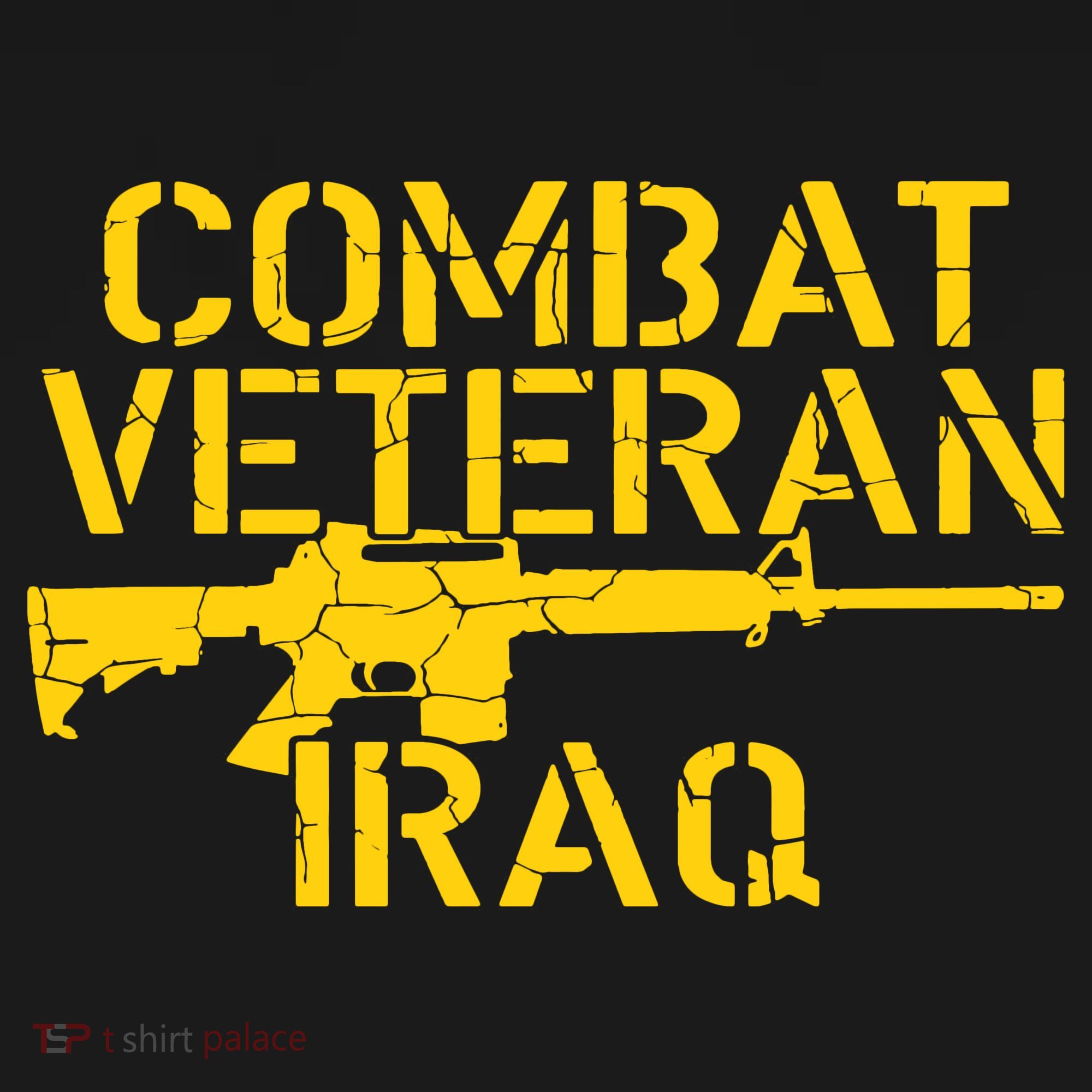 Iraq Combat Veteran Proud Tall Hoodie