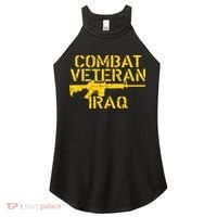 Iraq Combat Veteran Proud Women's Perfect Tri Rocker Tank thumb 0