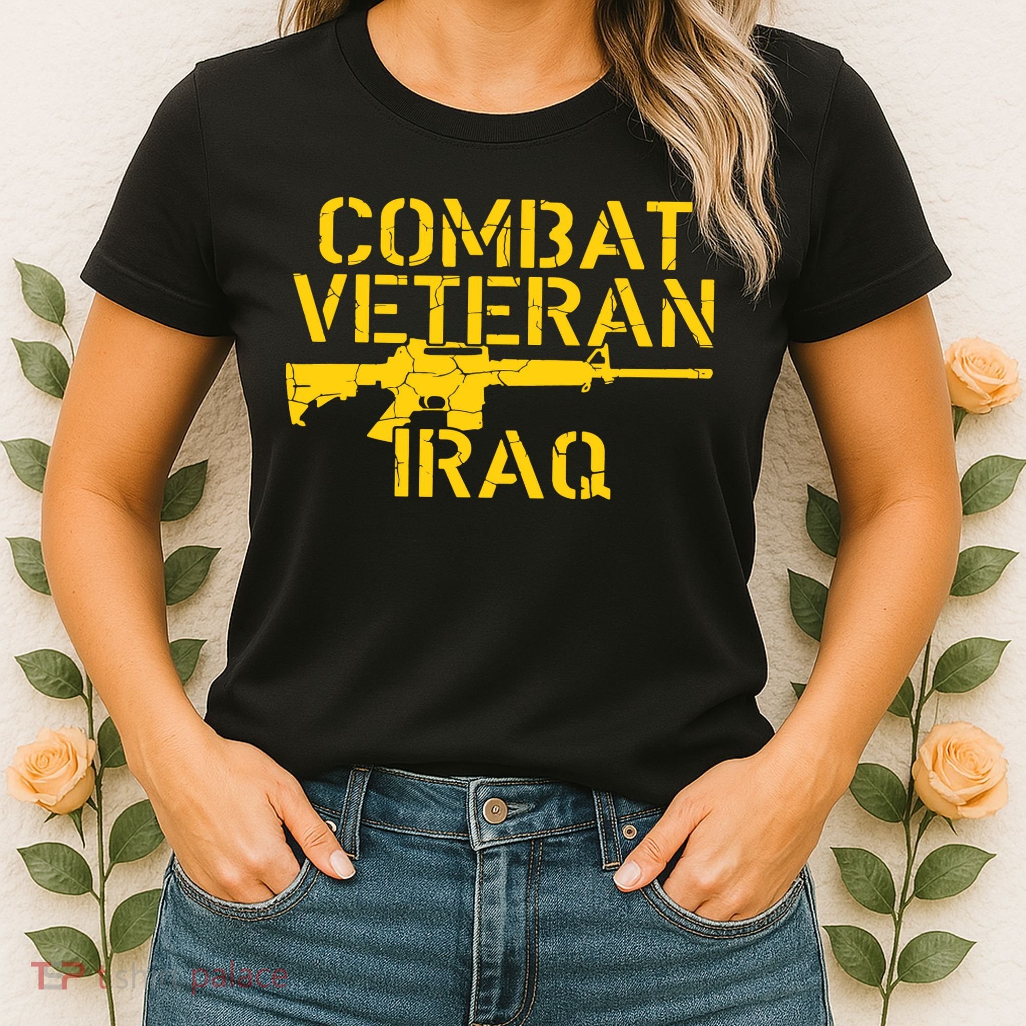 Iraq Combat Veteran Proud Women's T-Shirt