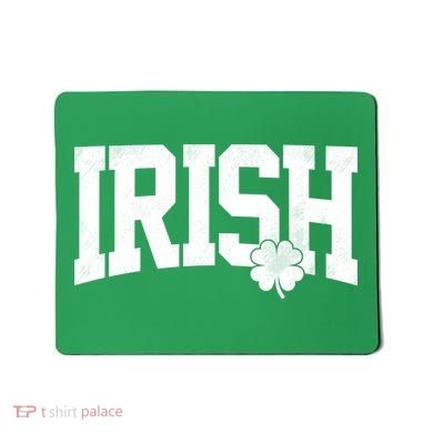 Irish Clover Vintage Collegiate Mousepad