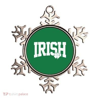 Irish Clover Vintage Collegiate Ornament
