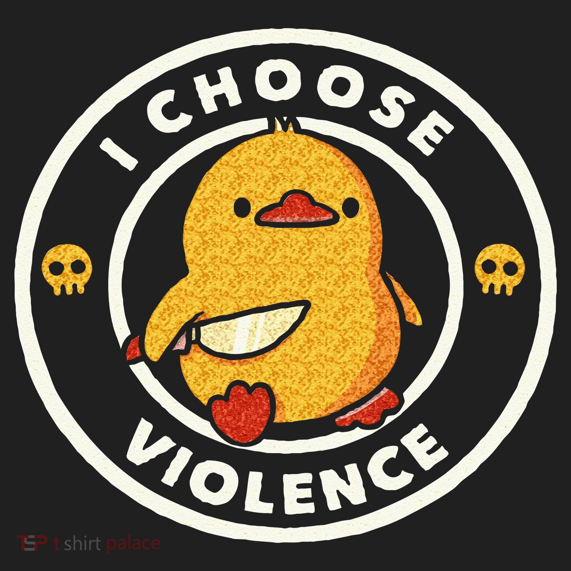 I Choose Violence Funny Duck Sayings Duck Animals Hat