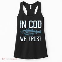 In COD We Trust Funny Fishing Portuguese Pride Women's Tank Top thumb 0