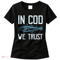 In COD We Trust Funny Fishing Portuguese Pride Women's T-Shirt thumb 0