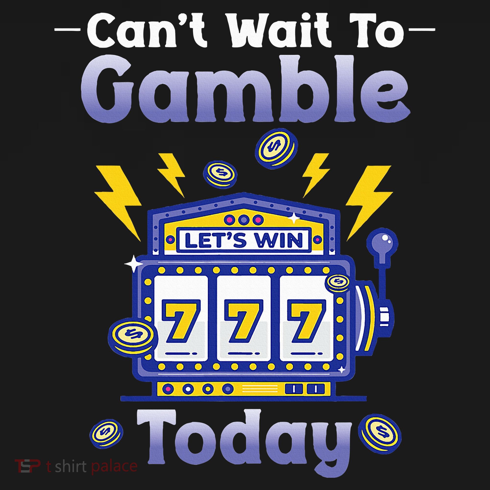 I CanT Wait To Gamble Today Funny Gambler Women's Hoodie