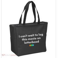 I CanT Wait To Log This Movie On Letterboxd Gifts Tote Bag thumb 2