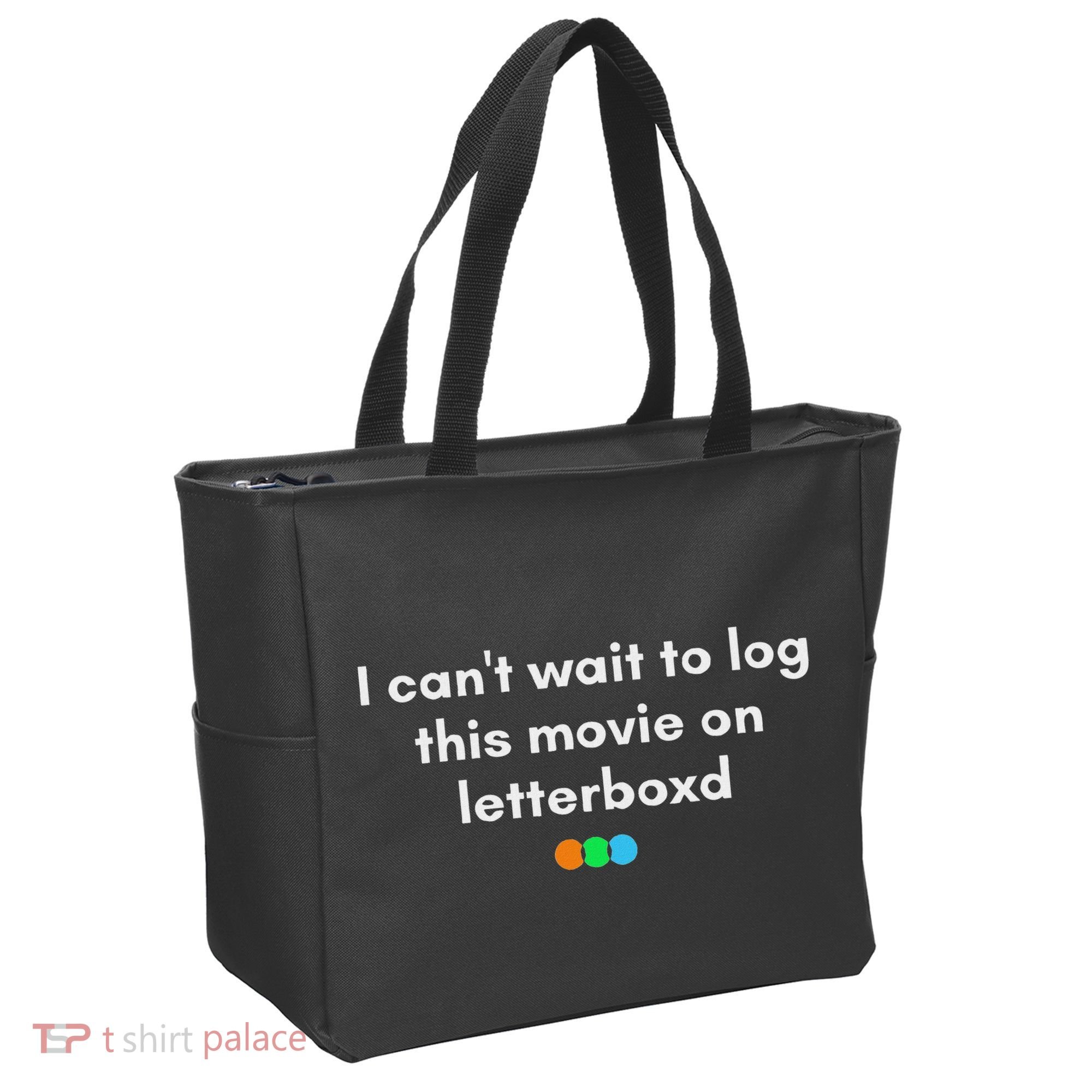 I CanT Wait To Log This Movie On Letterboxd Gifts Tote Bag