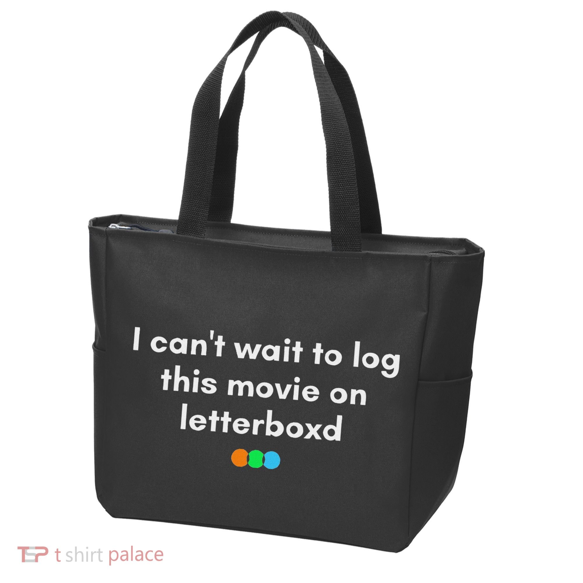 I CanT Wait To Log This Movie On Letterboxd Gifts Tote Bag
