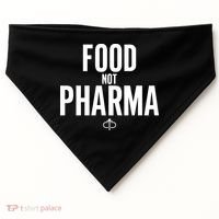 Food Not Pharma USA-Made Doggie Bandana thumb 0
