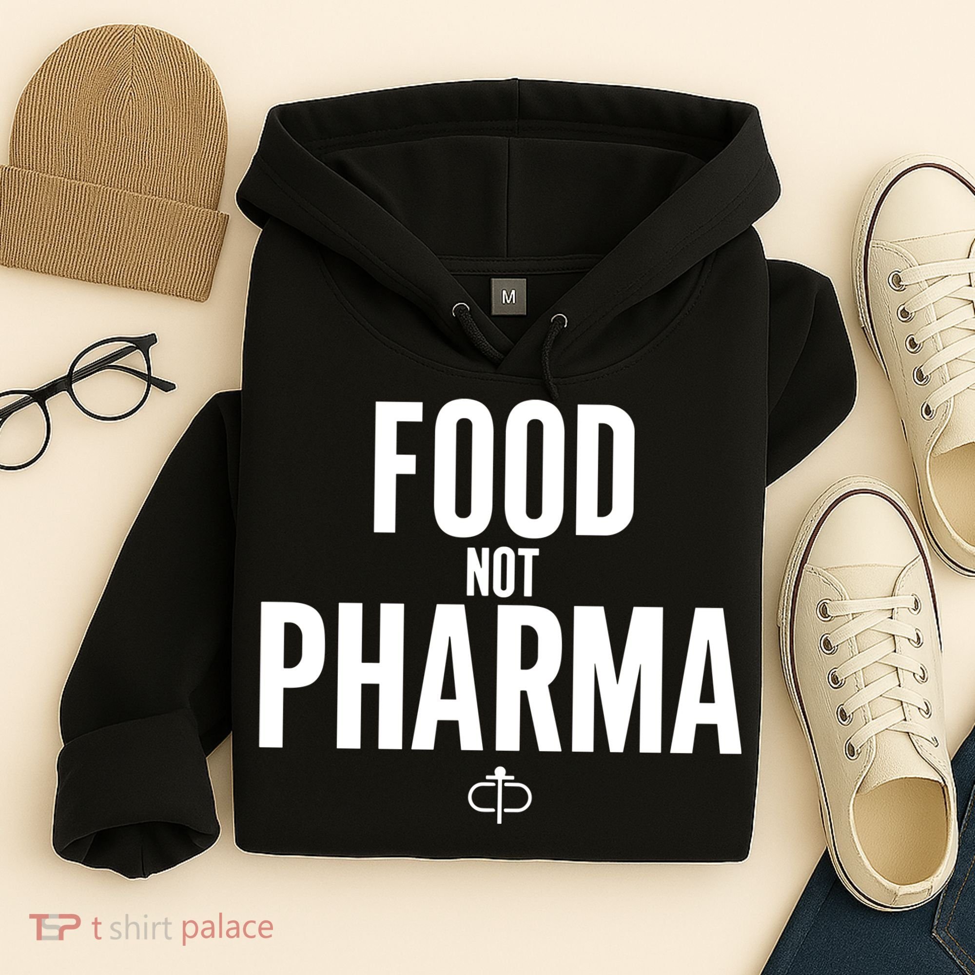 Food Not Pharma Hoodie