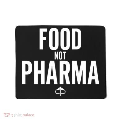 Food Not Pharma Mousepad