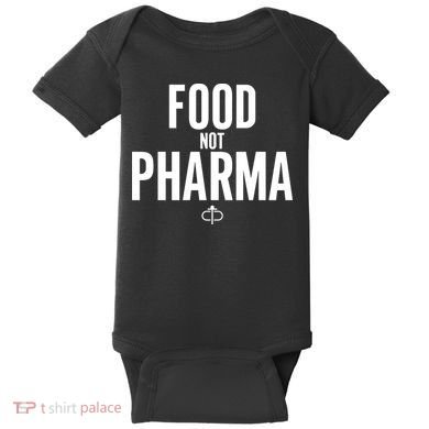 Food Not Pharma Baby Bodysuit