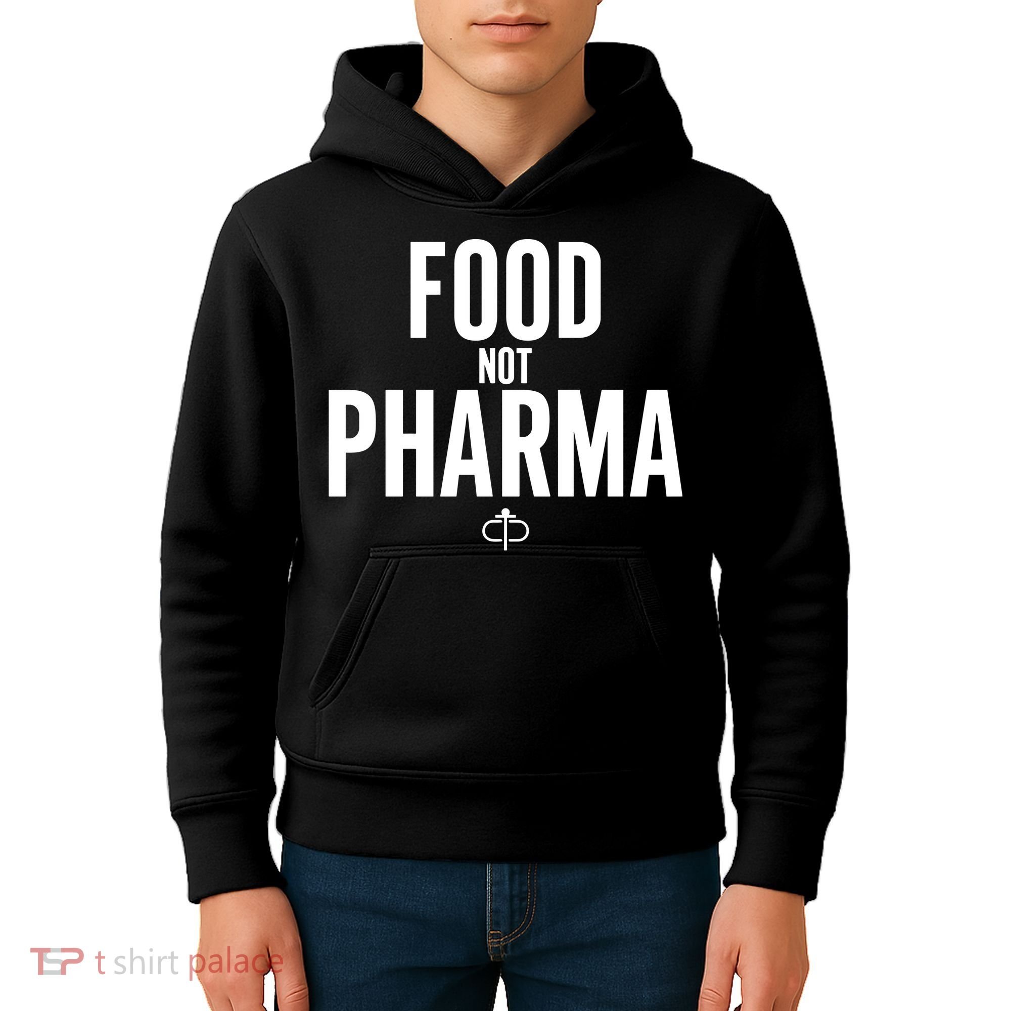 Food Not Pharma Kids Hoodie