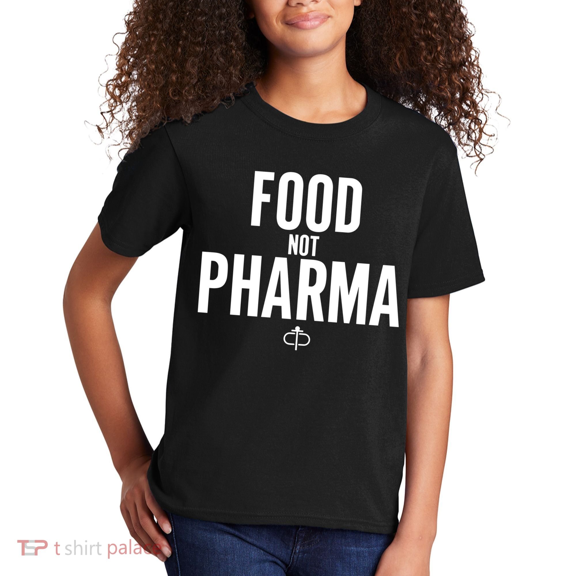 Food Not Pharma Kids T-Shirt