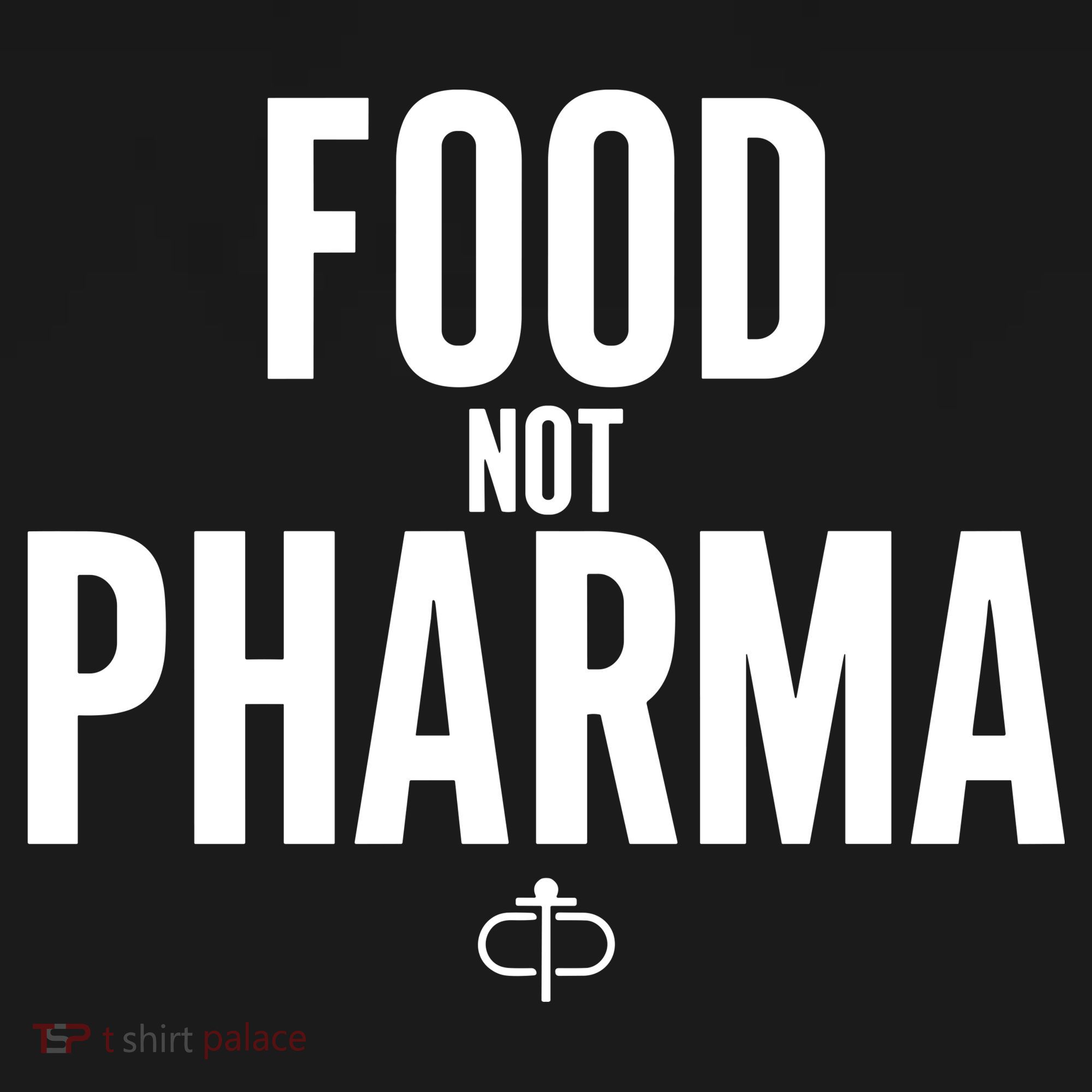 Food Not Pharma Kids T-Shirt