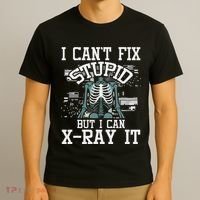 I Can X Ray It Radiologist Radiology Technician T-Shirt thumb 3
