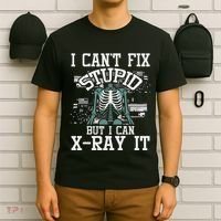 I Can X Ray It Radiologist Radiology Technician T-Shirt thumb 6