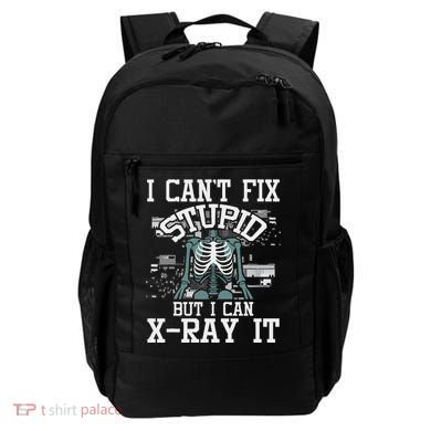 I Can X Ray It Radiologist Radiology Technician Backpack