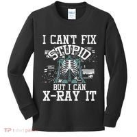 I Can X Ray It Radiologist Radiology Technician Kids Long Sleeve Shirt thumb 0