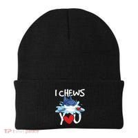 I Chews You Shark Lovers Wildlife Marine Biologist Science Beanie thumb 0