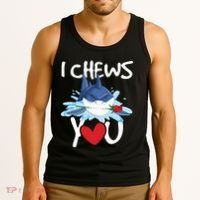 I Chews You Shark Lovers Wildlife Marine Biologist Science Tank Top thumb 3
