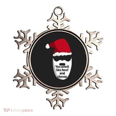 Inappropriate Christmas You Smell Like Beef And Cheese Elf Ornament