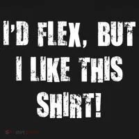 I'd Flex But I Like This Shirt Toddler Hoodie thumb 2