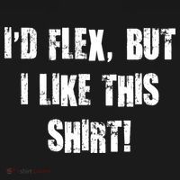 I'd Flex But I Like This Shirt Kids Long Sleeve Shirt thumb 2