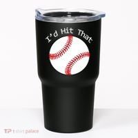 I'd Hit That Baseball Tumbler thumb 0