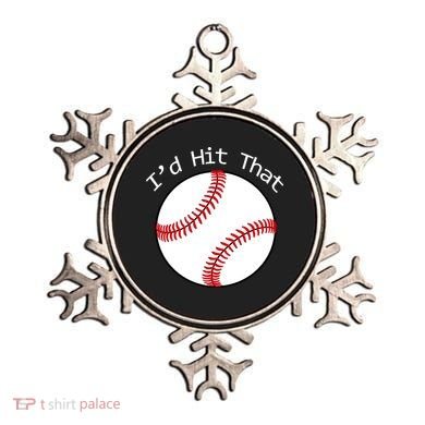 I'd Hit That Baseball Ornament