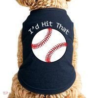 I'd Hit That Baseball Doggie Tank thumb 0