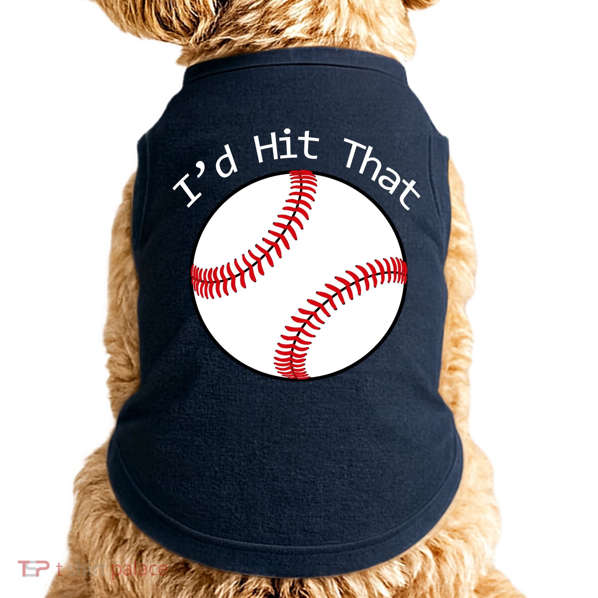 I'd Hit That Baseball Doggie Tank