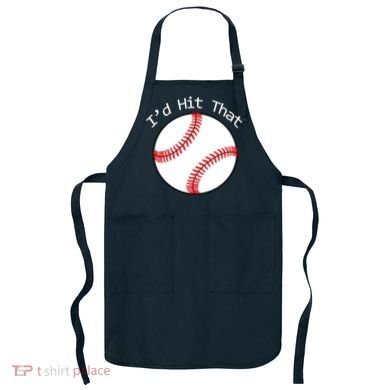 I'd Hit That Baseball Apron
