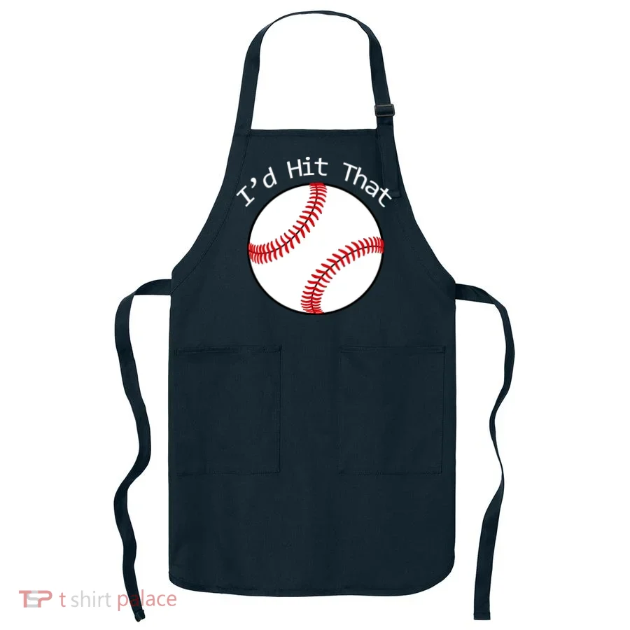 I'd Hit That Baseball Apron