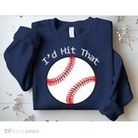I'd Hit That Baseball Sweatshirt thumb 2