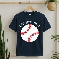 I'd Hit That Baseball T-Shirt thumb 2