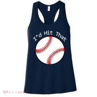 I'd Hit That Baseball Women's Tank Top thumb 0