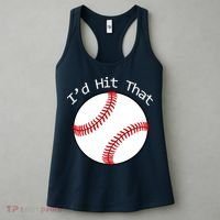 I'd Hit That Baseball Women's Tank Top thumb 3