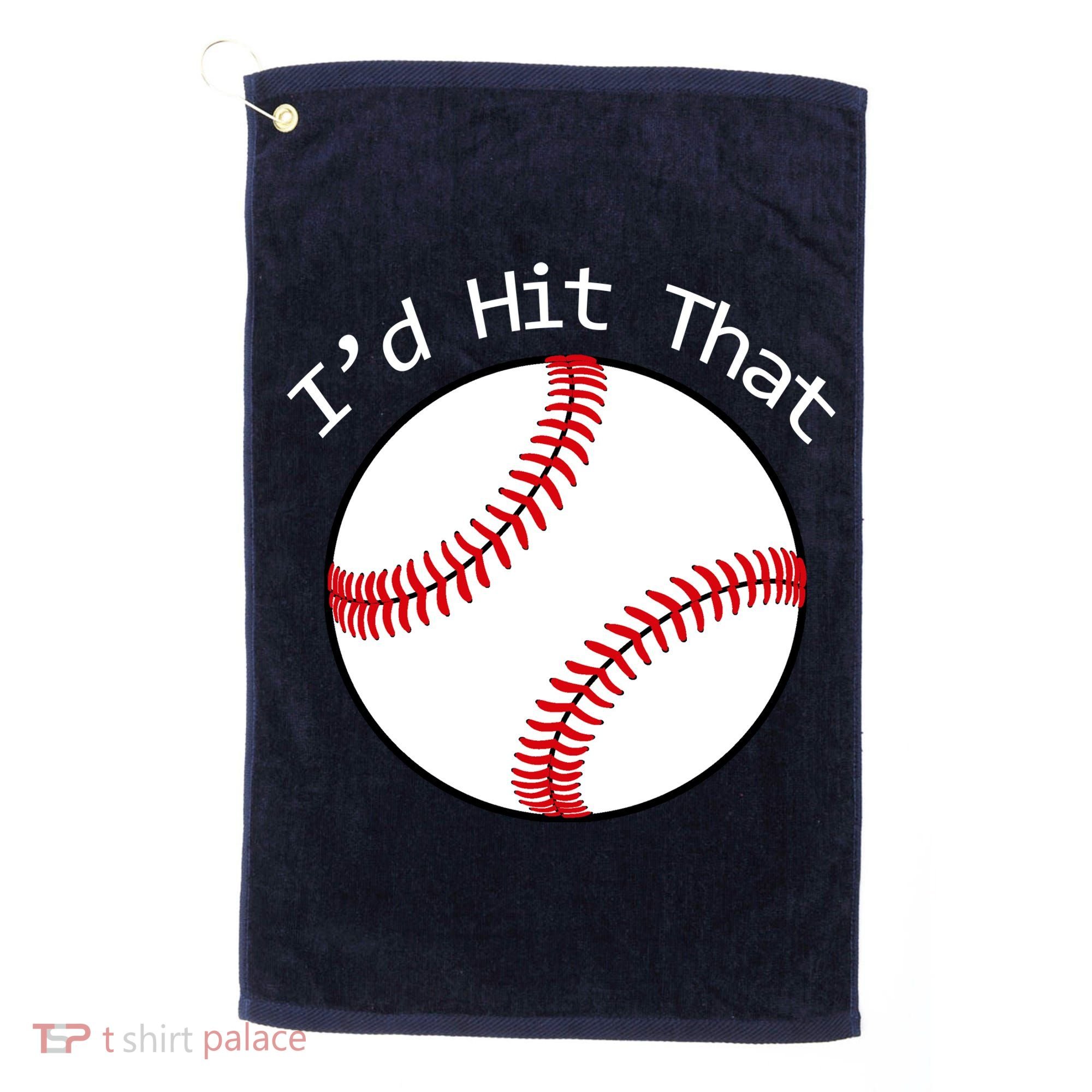 I'd Hit That Baseball Golf Towel